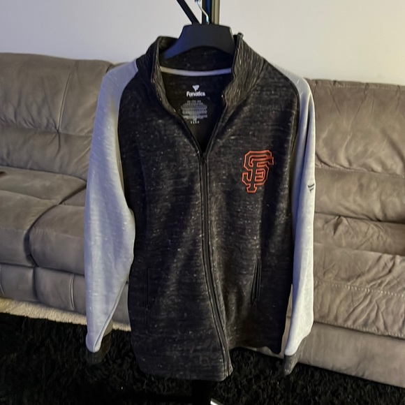 San Francisco Giants zip up sweater/fleece. Size 2XL. Fanatics brand - Picture 1 of 4